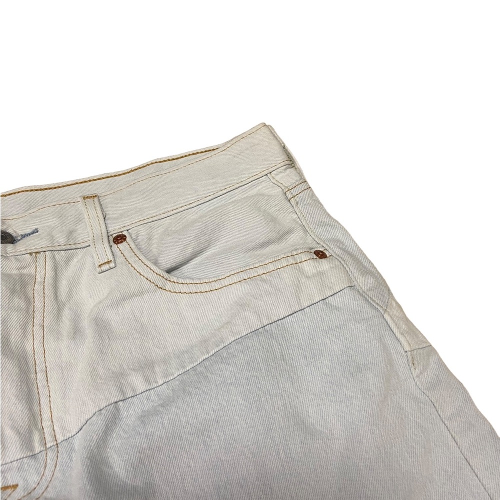 Levi's Premium Denim High Rise Patchwork Deconstr… - image 2